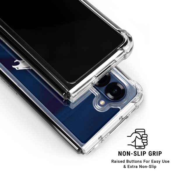 NFL Denver Broncos Galaxy Z Fold7 Clear Case