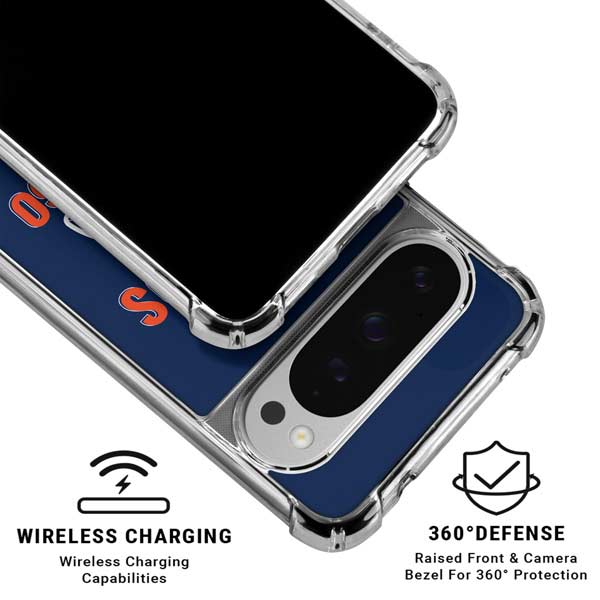 NFL Denver Broncos Helmet Google Pixel 10 Pro XL Clear Case