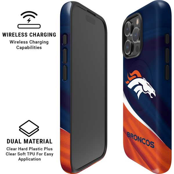 NFL Denver Broncos iPhone 16 Pro Max Magsafe Impact Case