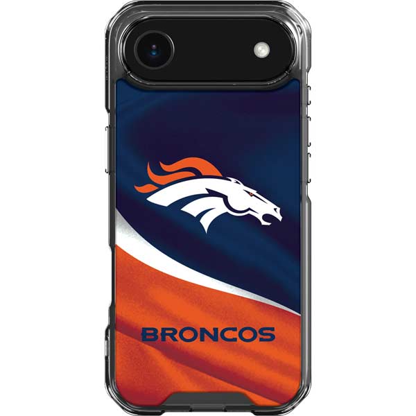 NFL Denver Broncos iPhone 17 Air Clear Case