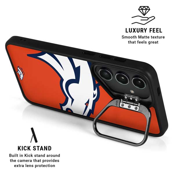 NFL Denver Broncos Large Logo Galaxy S26 Plus Kickstand Case