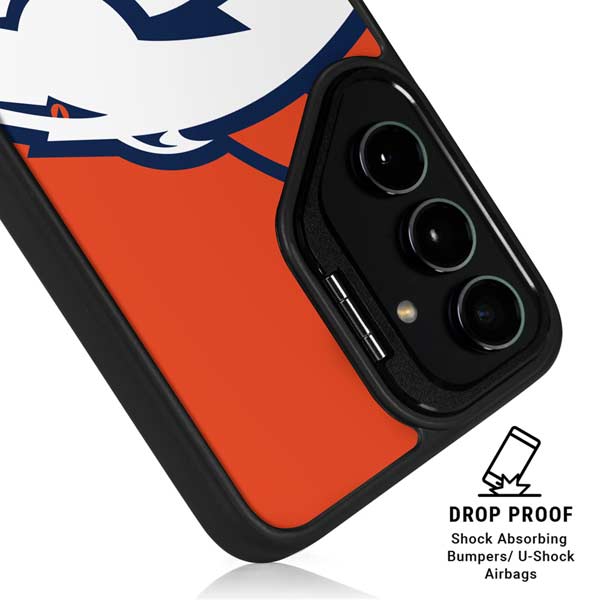 NFL Denver Broncos Large Logo Galaxy S26 Plus Kickstand Case