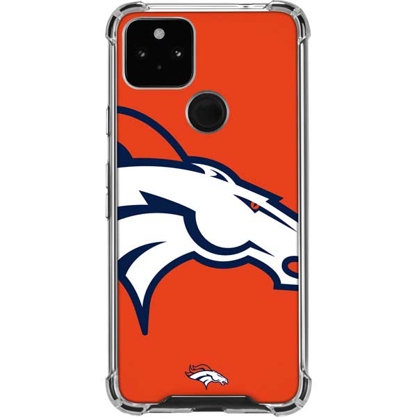 NFL Denver Broncos Large Logo Pixel Cases