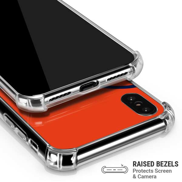 NFL Denver Broncos Large Logo iPhone X/XS Clear Case