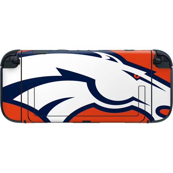 NFL Denver Broncos Large Logo Nintendo Switch 2 (2025) with Joy-Con Skin