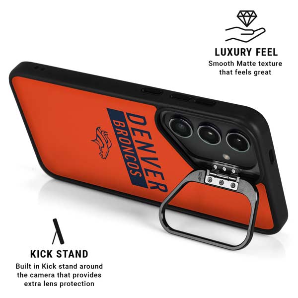 NFL Denver Broncos Orange Performance Series Galaxy S26 Plus Kickstand Case