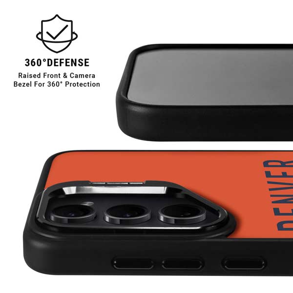 NFL Denver Broncos Orange Performance Series Galaxy S26 Plus Kickstand Case