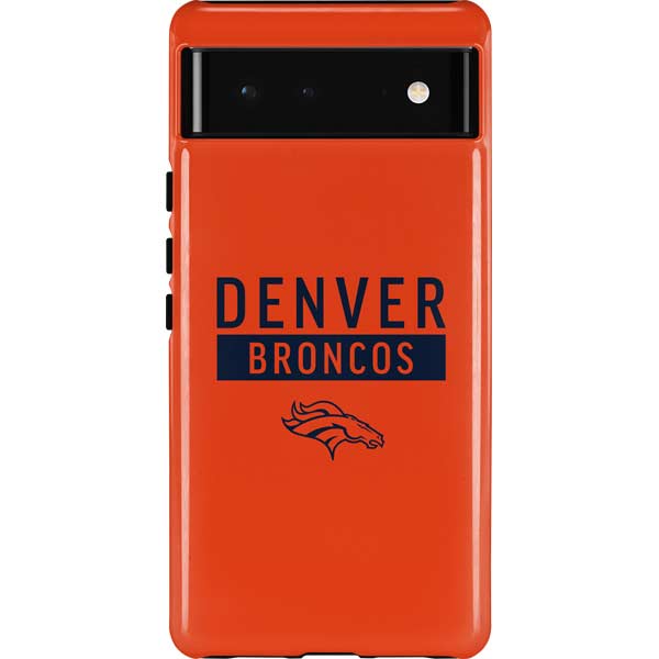 NFL Denver Broncos Orange Performance Series Pixel Cases