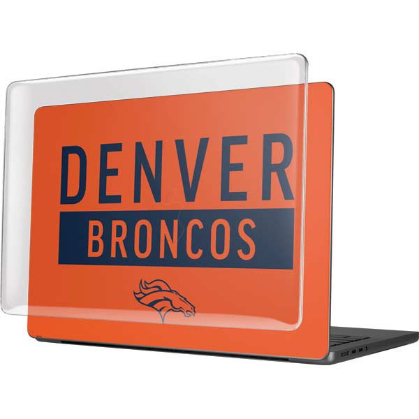 NFL Denver Broncos Orange Performance Series MacBook Pro 14in (2021-24) Case plus Skin