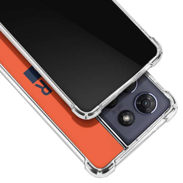 NFL Denver Broncos Orange Performance Series Moto G 5G (2025) Clear Case