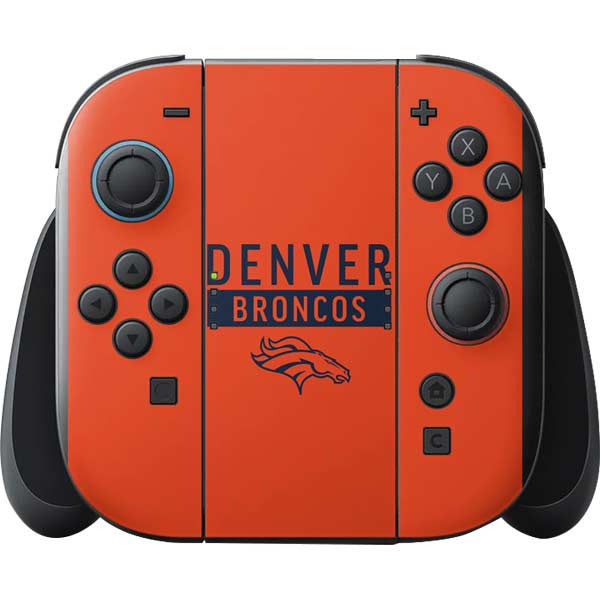 NFL Denver Broncos Orange Performance Series Nintendo Switch 2 (2025) with Joy-Con Skin