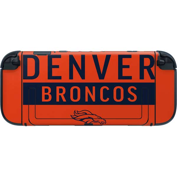 NFL Denver Broncos Orange Performance Series Nintendo Switch 2 (2025) with Joy-Con Skin