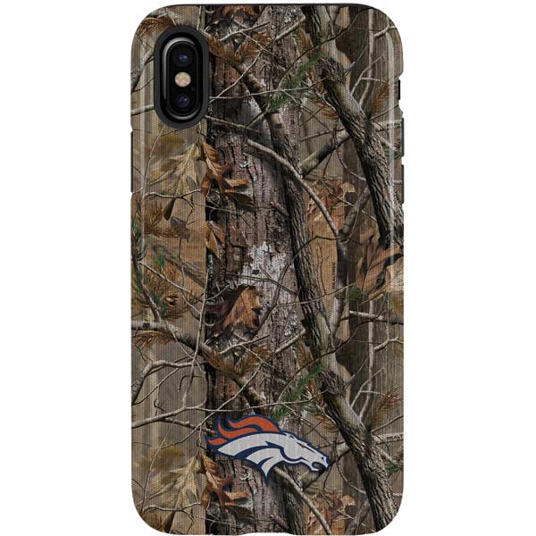 NFL Denver Broncos Realtree AP Camo iPhone XS Pro Case