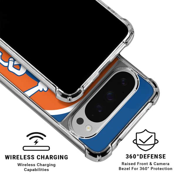 NFL Denver Broncos Retro Logo Google Pixel 10 Pro XL Clear Case