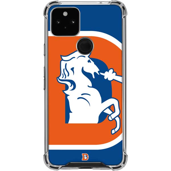 NFL Denver Broncos Retro Logo Pixel Cases