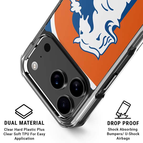 NFL Denver Broncos Retro Logo iPhone 17 Pro MagSafe Case