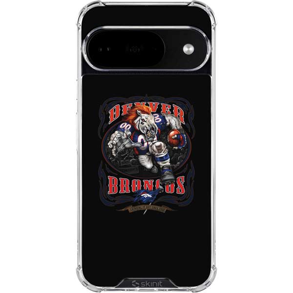 Liquid Blue NFL Denver Broncos Running Back Google Pixel 10 Clear Case
