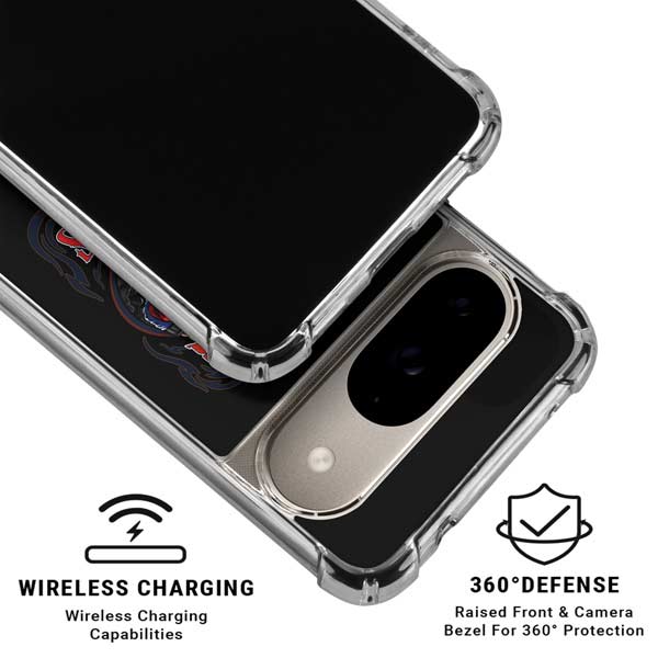 Liquid Blue NFL Denver Broncos Running Back Google Pixel 10 Clear Case