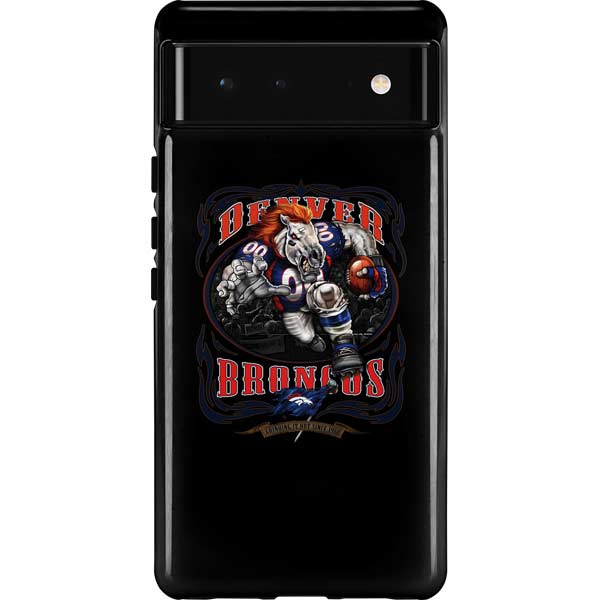 Liquid Blue NFL Denver Broncos Running Back Pixel Cases