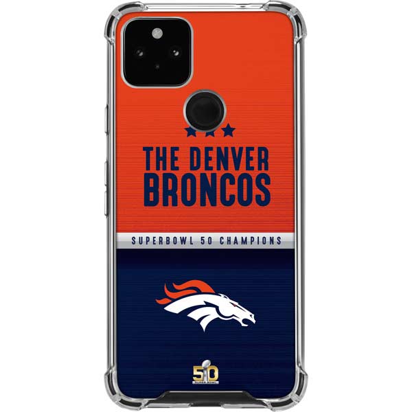 NFL Denver Broncos Super Bowl 50 Champions Pixel Cases