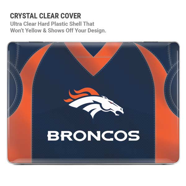 NFL Denver Broncos Team Jersey MacBook Pro 14in (2021-24) Case plus Skin