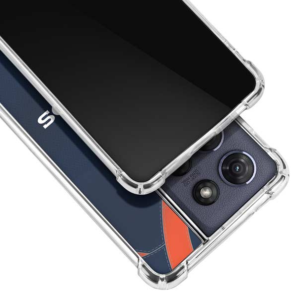 NFL Denver Broncos Team Jersey Moto G 5G (2025) Clear Case