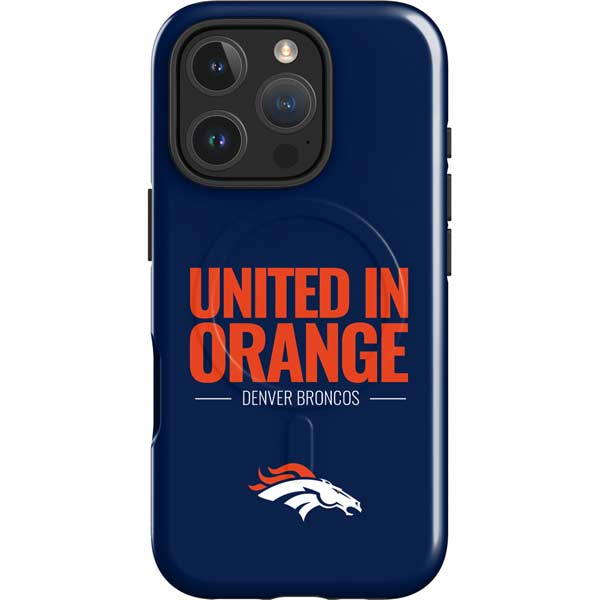 NFL Denver Broncos Team Motto iPhone 16 Pro Max Magsafe Impact Case