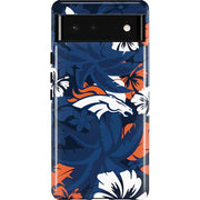 NFL Denver Broncos Tropical Print Pixel Cases