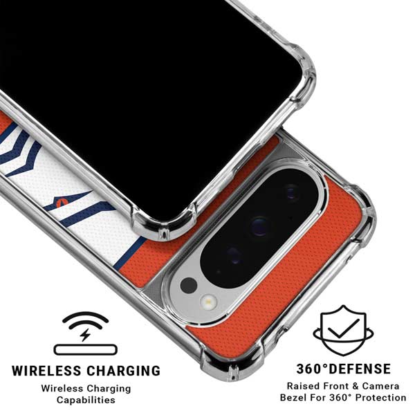 NFL Denver Broncos Zone Block Google Pixel 10 Pro Clear Case