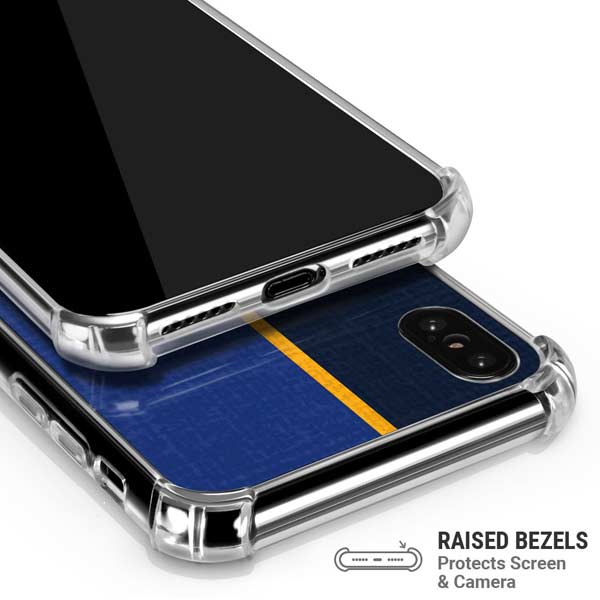 NBA Denver Nuggets Canvas iPhone X/XS Clear Case