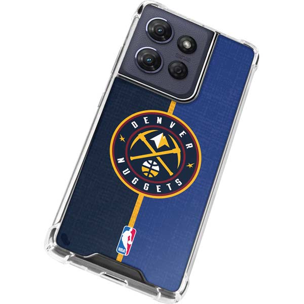 NBA Denver Nuggets Canvas Moto G Power 5G (2025) Clear Case