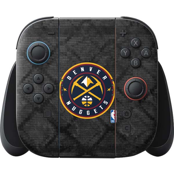 NBA Denver Nuggets Dark Rust Nintendo Skins