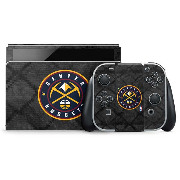 NBA Denver Nuggets Dark Rust Nintendo Skins
