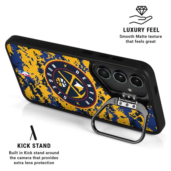 NBA Denver Nuggets Digi Camo Galaxy S26 Plus Kickstand Case