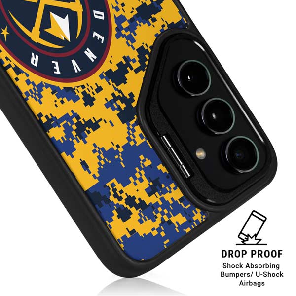 NBA Denver Nuggets Digi Camo Galaxy S26 Plus Kickstand Case
