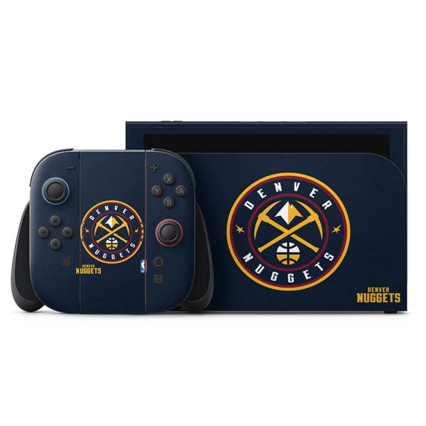 NBA Denver Nuggets Distressed Nintendo Skins