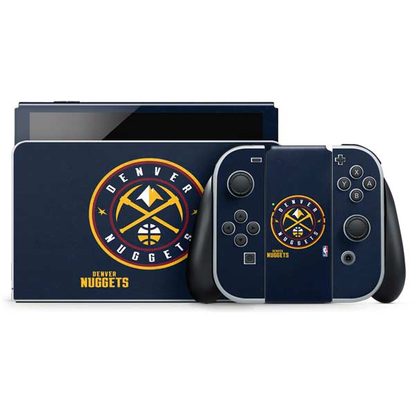 NBA Denver Nuggets Distressed Nintendo Skins