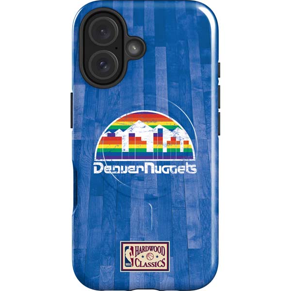 NBA Denver Nuggets Hardwood Classics iPhone 16 Plus Magsafe Impact Case