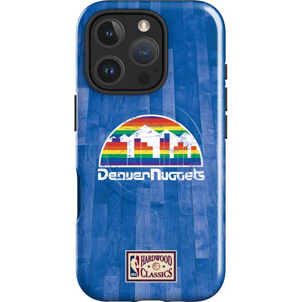 NBA Denver Nuggets Hardwood Classics iPhone 16 Pro Magsafe Impact Case