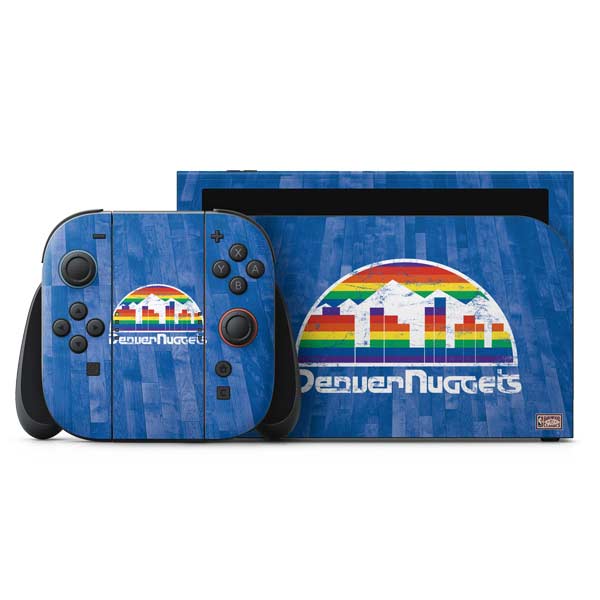 NBA Denver Nuggets Hardwood Classics Nintendo Switch 2 (2025) with Joy-Con Skin