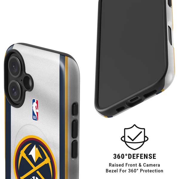NBA Denver Nuggets iPhone 16 Magsafe Impact Case