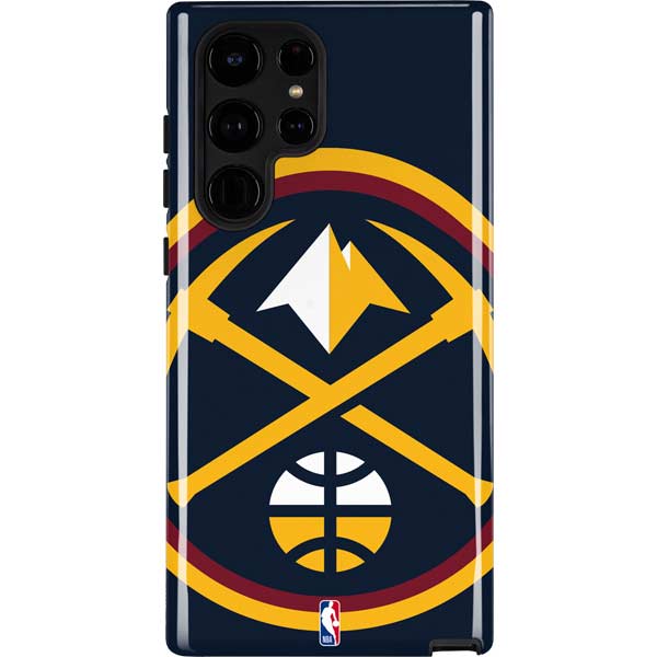NBA Denver Nuggets Large Logo Galaxy Cases