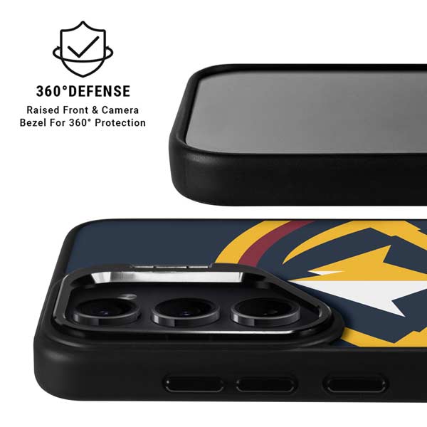 NBA Denver Nuggets Large Logo Galaxy S26 Plus Kickstand Case