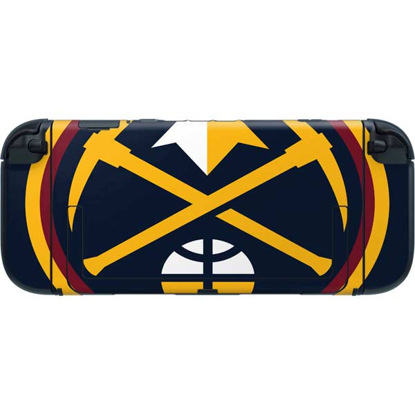 NBA Denver Nuggets Large Logo Nintendo Switch 2 (2025) with Joy-Con Skin