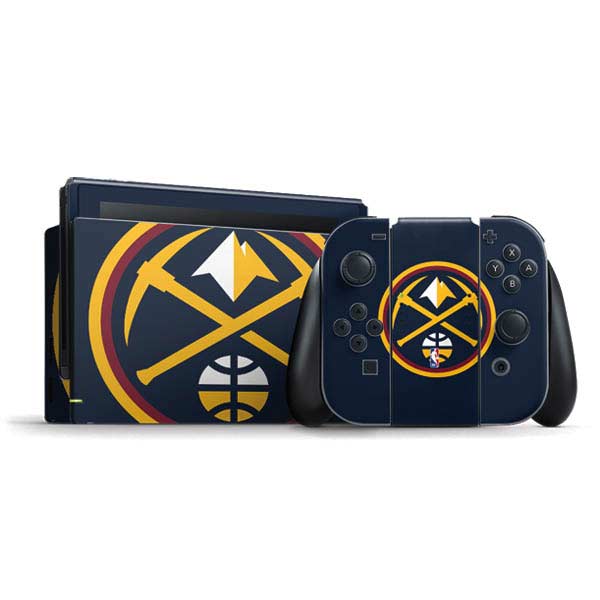 NBA Denver Nuggets Large Logo Nintendo Skins