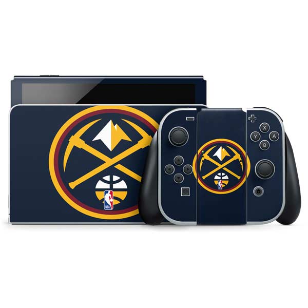 NBA Denver Nuggets Large Logo Nintendo Skins