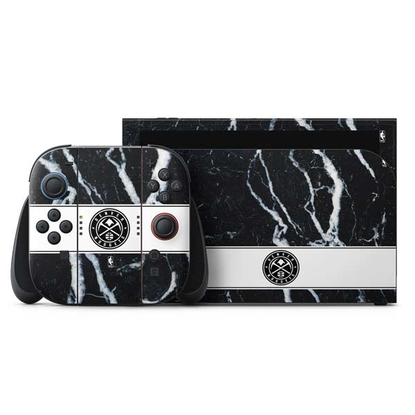 NBA Denver Nuggets Marble Nintendo Switch 2 (2025) with Joy-Con Skin