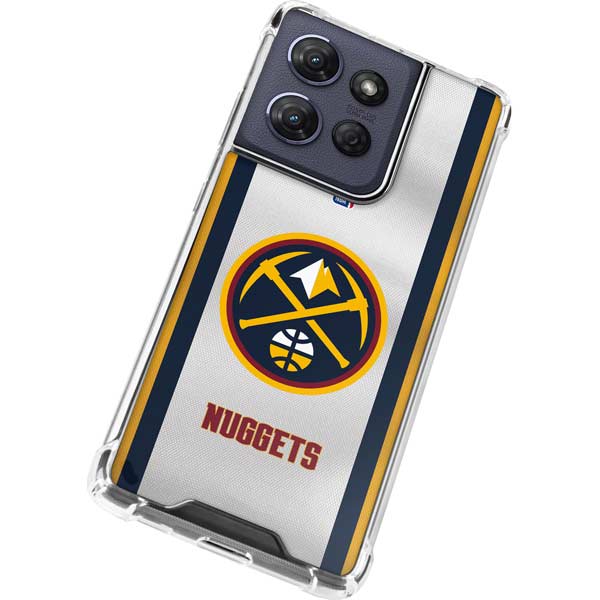 NBA Denver Nuggets Moto G 5G (2025) Clear Case