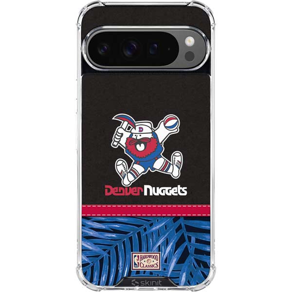 NBA Denver Nuggets Retro Palms Google Pixel 10 Pro Clear Case