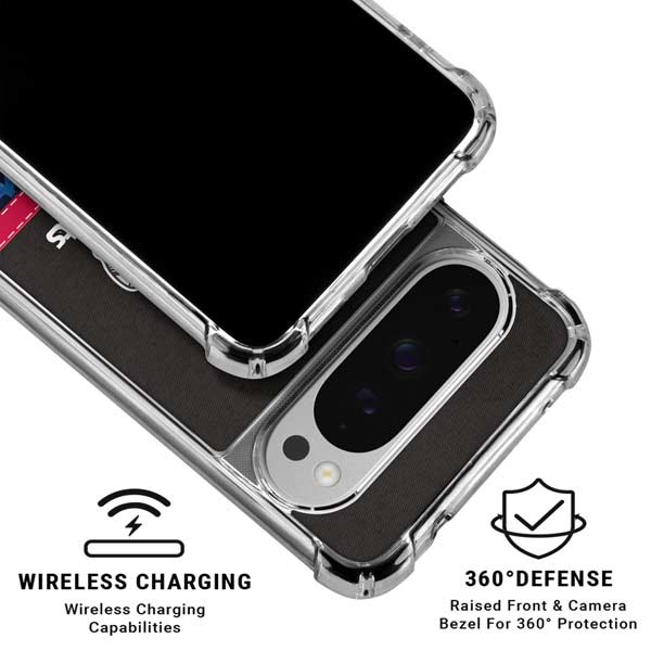NBA Denver Nuggets Retro Palms Google Pixel 10 Pro Clear Case